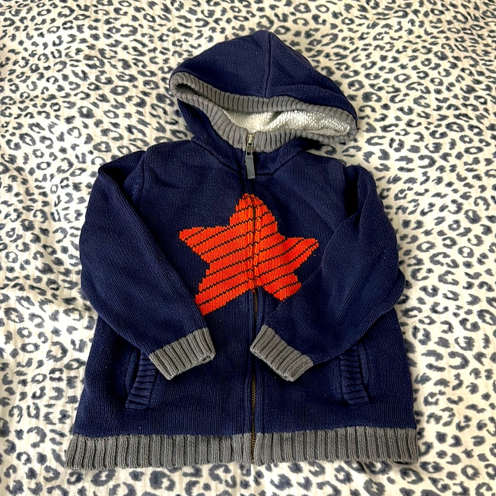 Hanna Andersson fleeced jacket -100CM